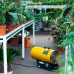 Master BLP 73 ET, 73KW propaangaskachel elektronische ontsteking en thermostaataansluiting