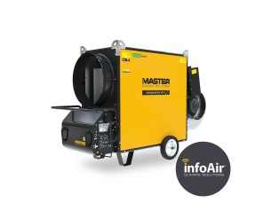 Master AIR-BUS BV 471 SRE – indirecte 136 kw oliegestookte  luchtverwarmer