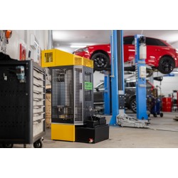 Mtm  15-35 GT afgewerkte oliekachel 35 kw Gesloten branderkamer