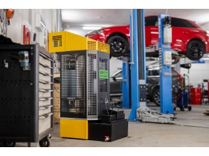 Mtm  15-35 GT afgewerkte oliekachel 35 kw Gesloten branderkamer