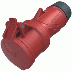 32ah 5 polige stekker bevestigen aan kabel waar 16 ah op zit