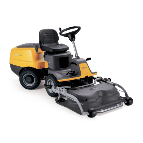 Stiga Park 300 LC benzine zitmaaier incl 85cm QF maaidek