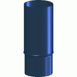 Cox rookgasbuis 98-1000 mm blauw gegloed