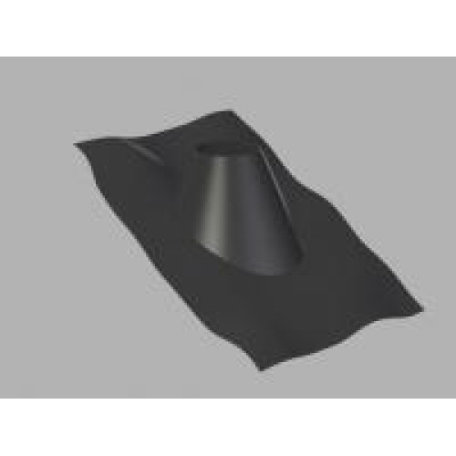Metaloterm Loden slabpan MFLS  200MM, hellend dak 20-45 graden voor dw. geisoleerde MF buis