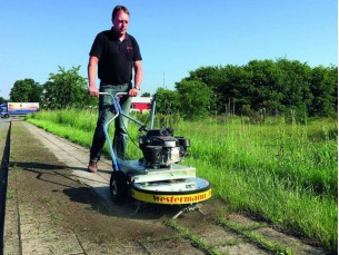 Westermann onkruidborstel  WKB 660 Honda - GXV 160 OHV Techniek, 66 cm industriële motor