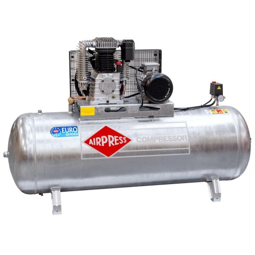 Airpress gk1000-500 compressor met gegalvaniseerde tank