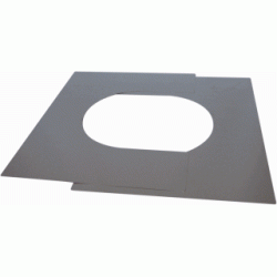 Metaloterm Muurplaat set MFCP15-200mm buis buitenmaat