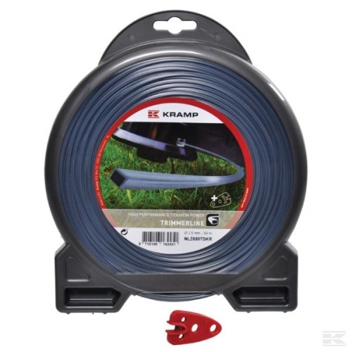 Maaidraad Titanium Power 4-kant 2,5mm 59m