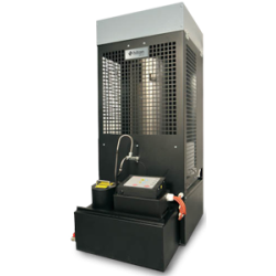 Hiton hp 115,  29 kw afgewerkte oliekachel