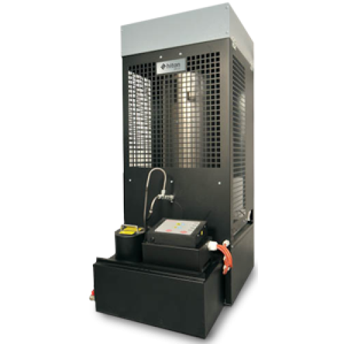Hiton hp 115,  29 kw afgewerkte oliekachel