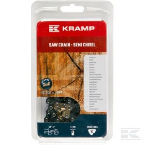 Zaagketting halfh. 3/8" lp 1,1mm 52E