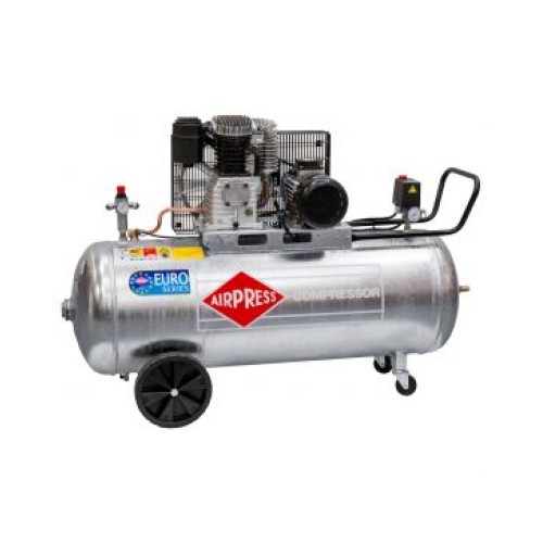 Airpress GK600-200  compressor met gegalvaniseerde tank
