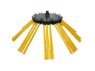 Kwern nylon borstel voor home 6 elementen 18043 excl. houder