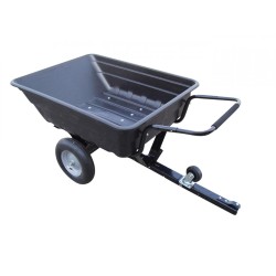 Turfmaster XBIPCT200 aanhangwagen 200 kg laadvermogen  kunstof kipbak   100 x 75 x 30 cm