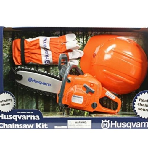 Husqvarna speelgoed kettingzaag set