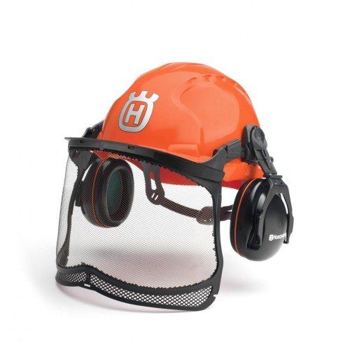 Husqvarna veiligheidshelm met gehoorbescherming