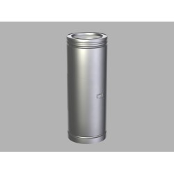 Metaloterm MF10015 geïsoleerde 150mm-1000mm rvs dubbelwandig rookgasafvoer