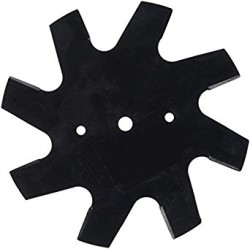 Mclane 16-1147 kantensnijmes rond 8 tands - geslepen asgat 1/2" - lengte 25.5 cm