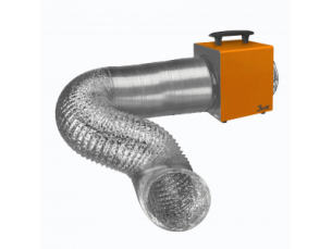 Eurom warmte-afvoerslang voor eurom heat-duct-pro 3.3kw  5 meter lang