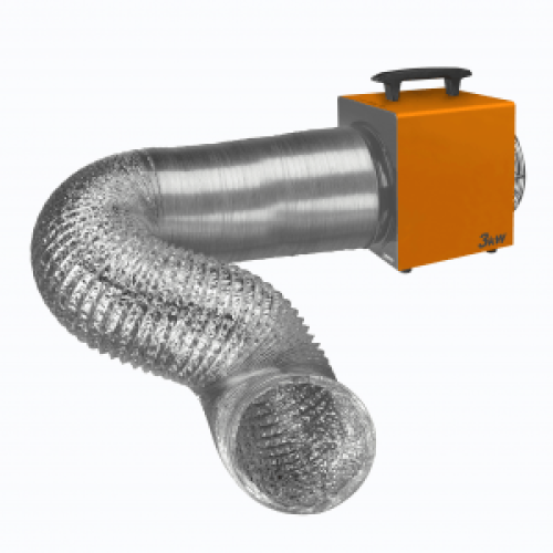 Eurom warmte-afvoerslang voor eurom heat-duct-pro 3.3kw  5 meter lang