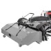 Lumag KM1000 veegmachine incl opvangbak en sneeuwschuif
