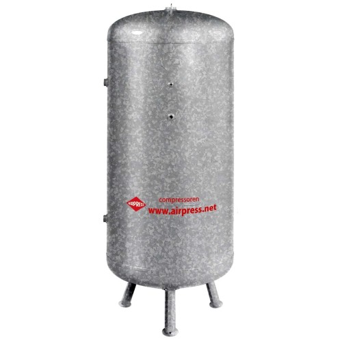 Airpress Persluchtketel 1500 l verticaal Galv - 16 bar
