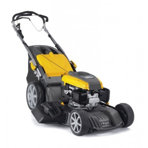 Stiga excel 55 svqh (4-speed) met honda motor, 4 in 1 machine