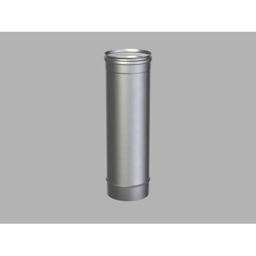 Metaloterm 150MM-500 lang Rookgas buis RVS  ME50-15