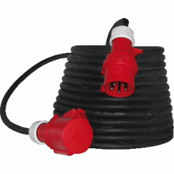 Verlengkabel 380volt 15 Meter  32A 5P 5x4