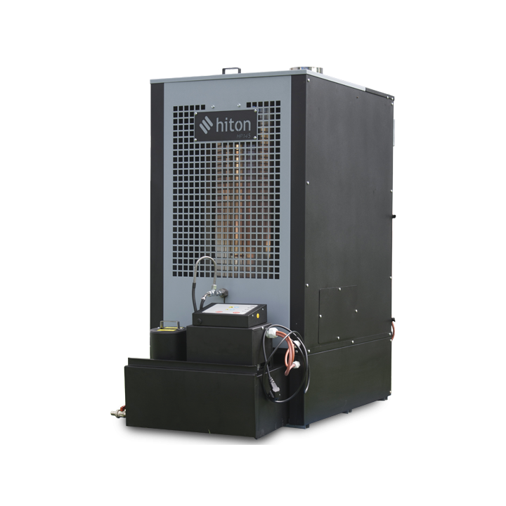 Woedend omroeper Kwade trouw Hiton HP 145 afgewerkte oliekachel 55KW | Gideonse